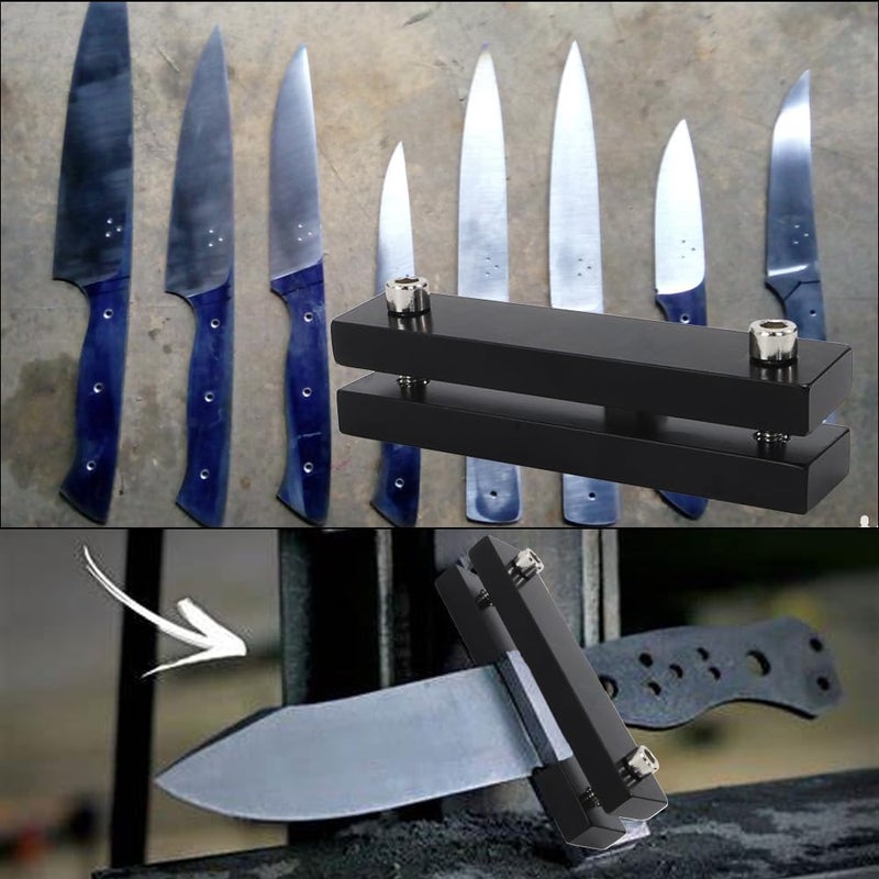 SCOTTCHEN Hardened File Guide Knife Making Tool, Hardened Metal Hardness up to 55, File Guide For Belt Sander, Knife Makers File Guide - Image 4
